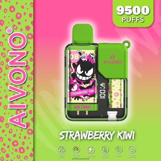 aardbei-kiwi Aivono AIM TANK 9500 P8J0647 | Aivono Vape Prijs